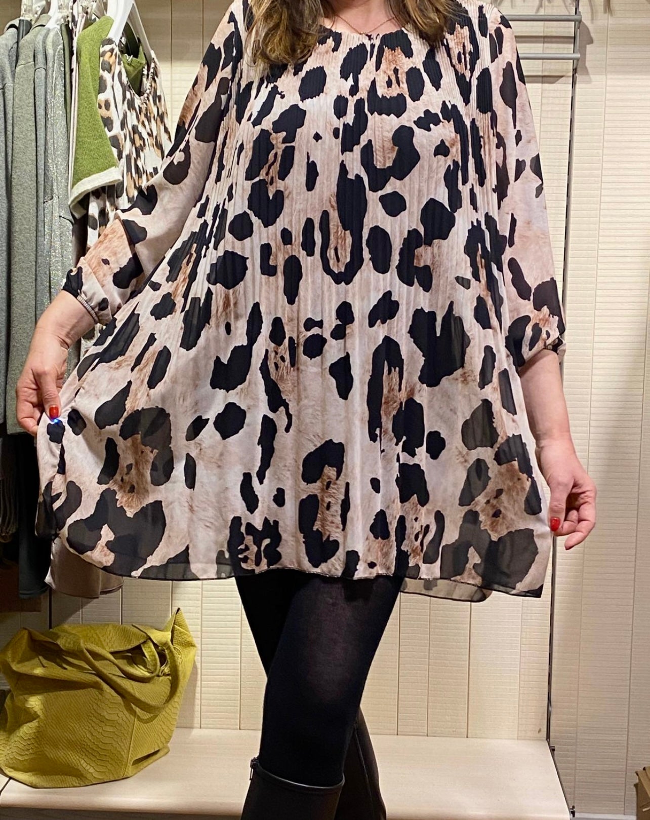 Plisseekleid Leonie