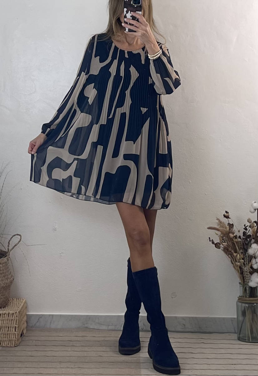 Plisseekleid Leonie