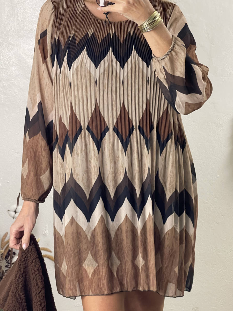 Plisseekleid Leonie