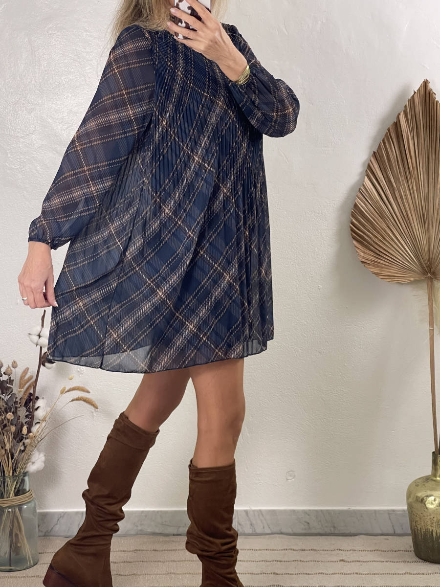 Plisseekleid Leonie