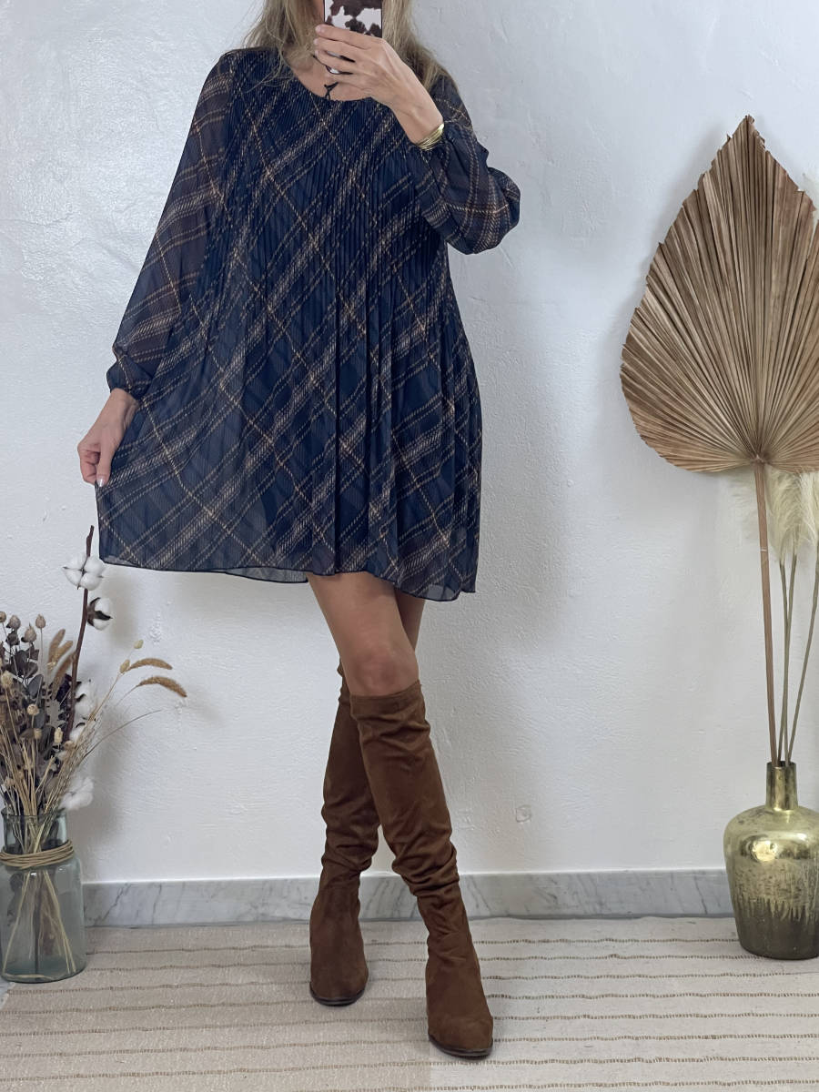Plisseekleid Leonie