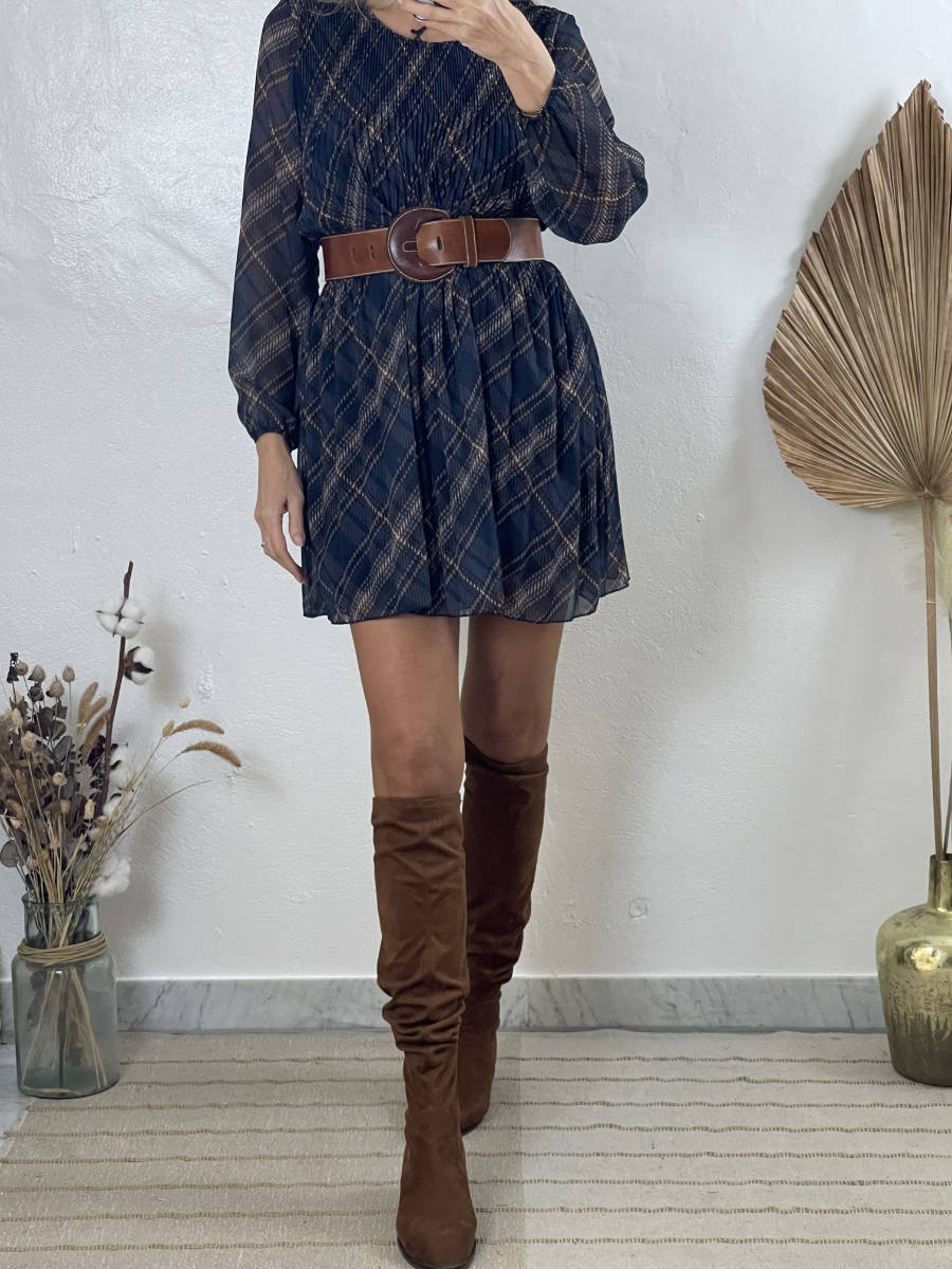 Plisseekleid Leonie
