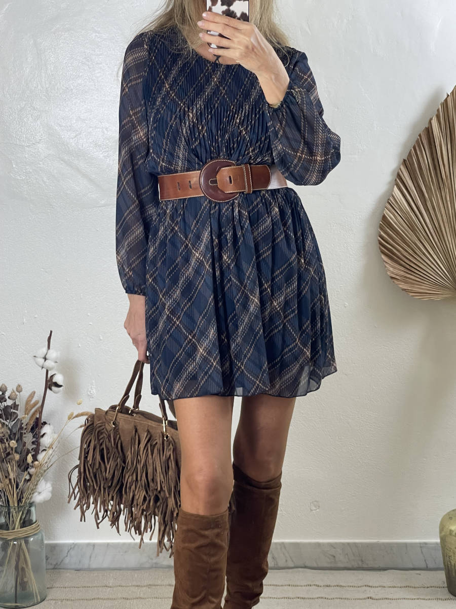 Plisseekleid Leonie