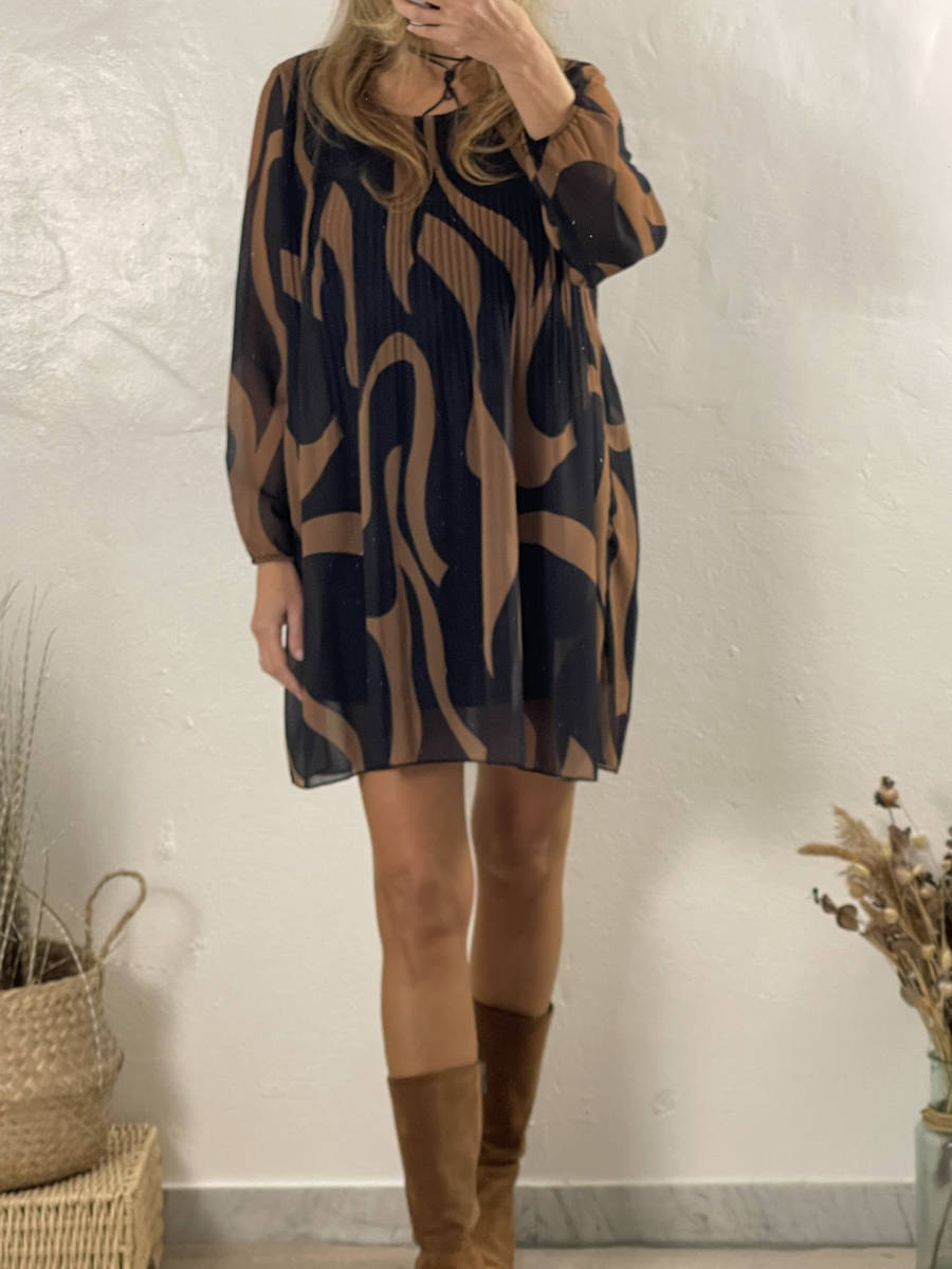 Plisseekleid Leonie
