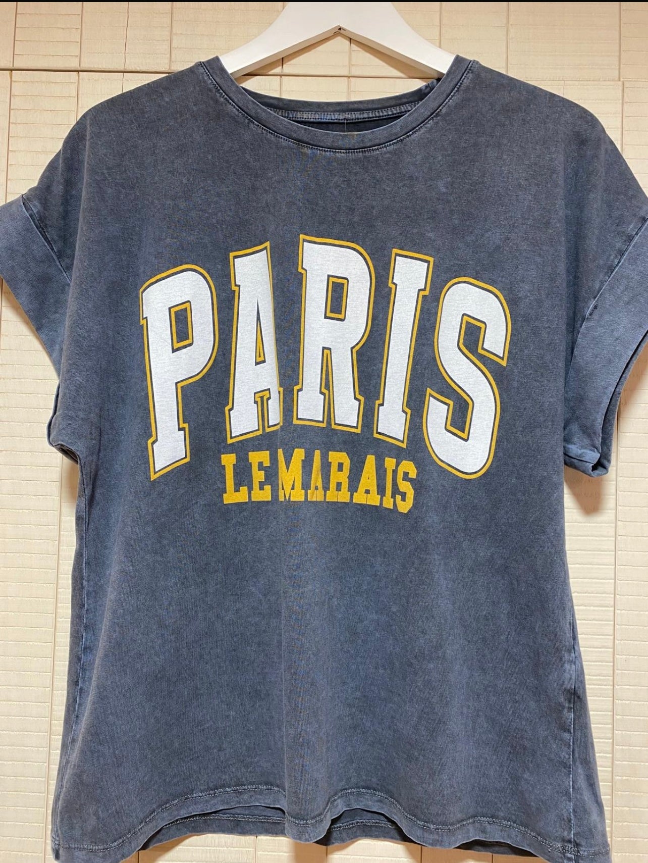 Kurzarm T-Shirt Paris